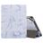 Mobigear Tri-Fold Marble iPad 5 (2017) Hoes Bookcase + Stylus Houder - Paars