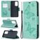 Mobigear Butterfly Samsung Galaxy A52 Hoesje Bookcase Portemonnee - Turquoise