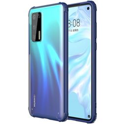 Mobigear Shockproof Huawei P40 Hoesje Hardcase Backcover Shockproof - Donkerblauw