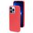 Mobiparts iPhone 13 Pro Siliconen Hoesje Backcover - Scarlet Red