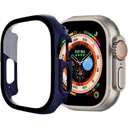 Mobigear Colors Apple Watch Ultra - 49 mm Hardcase Hoesje - Blauw