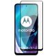 Mobigear Premium Motorola Moto G71 5G Glazen Screenprotector - Case Friendly - Zwart (3-Pack)