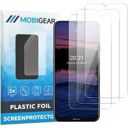 Mobigear Nokia G20 Screenprotector Folie - Case Friendly (3-Pack)
