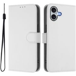 Mobigear Urban Wallet iPhone 16 Plus Hoesje Bookcase Portemonnee - Wit