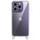 Mobigear Bungy iPhone 15 Pro Hoesje Hardcase Backcover - Zilver