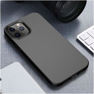 Mobigear Bio iPhone 12 Hoesje Eco Friendly Backcover - Zwart