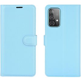 Mobigear Classic Samsung Galaxy A52s 5G Hoesje Bookcase Portemonnee - Blauw