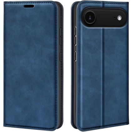 Mobigear Retro Slim iPhone Air Hoesje Bookcase Portemonnee - Donkerblauw
