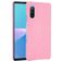 Mobigear Croco Sony Xperia 10 III Hoesje Hardcase Backcover - Roze