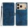Mobigear Butterfly iPhone 17 Pro Hoesje Bookcase Portemonnee - Blauw