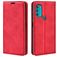 Mobigear Retro Slim Motorola Moto G71 5G Hoesje Bookcase Portemonnee - Rood