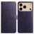 Mobigear Flowers iPhone 17 Pro Max Hoesje Bookcase Portemonnee - Paars