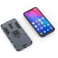 Mobigear Armor Ring Xiaomi Pocophone F1 Hoesje Hardcase Backcover Shockproof met Ringhouder - Marineblauw