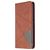 Mobigear Rhombus Slim Huawei P40 Lite E Hoesje Bookcase - Bruin