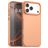 Mobigear Crystal iPhone 17 Pro Max Hoesje Hardcase Backcover - Oranje