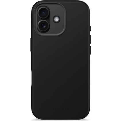 Decoded iPhone 17 Siliconen Hoesje Backcover - Phantom Black