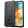 Mobigear Rugged Shield Samsung Galaxy A14 Hoesje Flexibel TPU Backcover Shockproof - Zwart
