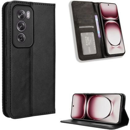 Mobigear Sensation OPPO Reno 12 Pro Hoesje Bookcase Portemonnee - Zwart