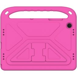 Mobigear AeroArmor Samsung Galaxy Tab A9 Plus (2023) Kinder Tablethoes met Handvat + Stylus Houder - Roze
