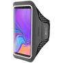 Mobiparts Comfort Fit Telefoonhouder Hardlopen Samsung Galaxy A9 (2018) Sport Hoesje Neopreen Sportarmband - Zwart