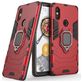 Mobigear Armor Ring Xiaomi Mi 8 SE Hoesje Hardcase Backcover Shockproof met Ringhouder - Rood