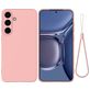 Mobigear Rubber Touch Samsung Galaxy S25 FE Siliconen Hoesje Backcover - Roze