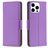 Mobigear Excellent iPhone 16 Pro Max Hoesje Bookcase Portemonnee - Paars