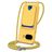 Mobigear Lanyard Card Google Pixel 10a Siliconen Hoesje met koord en Pasjeshouder - Geel