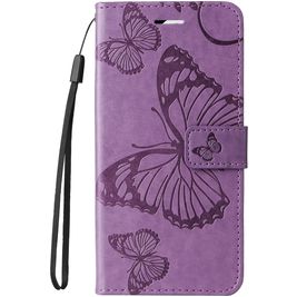 Mobigear Butterfly HONOR 200 Lite Hoesje Bookcase Portemonnee - Paars