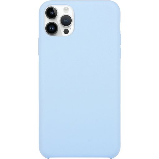 Mobigear Rubber Touch iPhone 15 Pro Max Siliconen Hoesje Backcover - Blauw