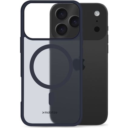 Mobilize Hybrid Pro iPhone 17 Pro Max MagSafe Hoesje Hardcase Backcover Shockproof - Blauw