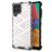 Mobigear Honeycomb Samsung Galaxy M33 Hoesje Hardcase Backcover Shockproof - Wit