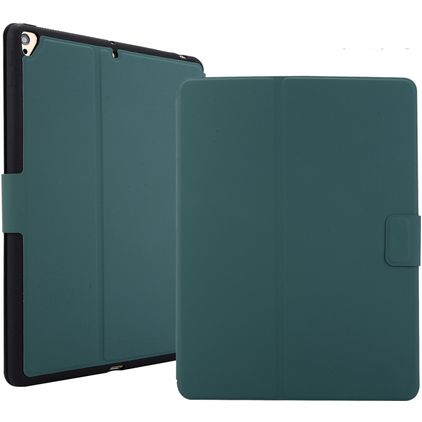 Mobigear Slim Folio iPad 8 (2020) Hoes Bookcase + Stylus Houder - Groen