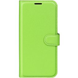 Mobigear Classic OnePlus 10 Pro Hoesje Bookcase Portemonnee - Groen
