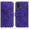 Mobigear Sunflower Motorola Moto G72 Hoesje Bookcase Portemonnee - Paars