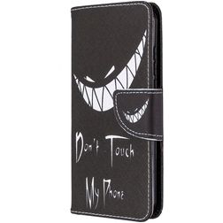 Mobigear Design Nokia 1.3 Hoesje Bookcase Portemonnee - Do Not Touch