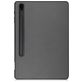 Mobigear Tri-Fold Gel Samsung Galaxy Tab S7 FE Hoes Bookcase + Stylus Houder - Grijs