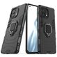 Mobigear Armor Ring Xiaomi Mi 11 Hoesje Hardcase Backcover Shockproof met Ringhouder - Zwart