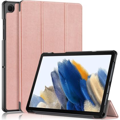Mobigear Tri-Fold Samsung Galaxy Tab A9 Plus (2023) Hoes Bookcase - Roségoud