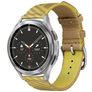 Mobigear Loop Nylon Smartwatch Bandje Gespsluiting - Universeel 22 mm connector - Geel