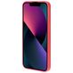 Mobiparts iPhone 13 Siliconen Hoesje Backcover - Scarlet Red