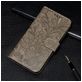 Mobigear Flowers Samsung Galaxy S10 Lite Hoesje Bookcase Portemonnee - Grijs