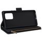 Mobigear Zipper Samsung Galaxy S10 Lite Hoesje Bookcase Portemonnee - Zwart