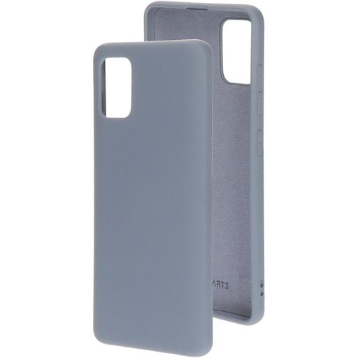 Mobiparts Samsung Galaxy A51 Siliconen Hoesje Backcover - Royal Grey