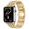 Mobigear Dragon Stalen Apple Watch Bandje Vouwsluiting - 49/46/45/44 mm - Goud