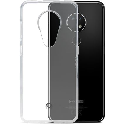 Mobilize Gelly Doorzichtig Nokia 6.2 Hoesje Flexibel TPU Backcover - Transparant
