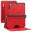 Mobigear Magnetic Folio iPad Air 2 (2014) Hoes Bookcase + Stylus Houder - Rood