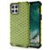 Mobigear Honeycomb iPhone 12 Pro Max Hoesje Hardcase Backcover Shockproof - Groen