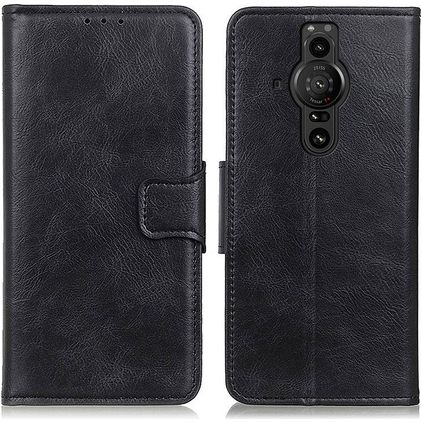 Mobigear Classy Sony Xperia Pro-I Hoesje Bookcase Portemonnee - Zwart