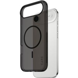 CARE by PanzerGlass Smokey iPhone Air MagSafe Hoesje Hardcase Backcover - Smokey Black